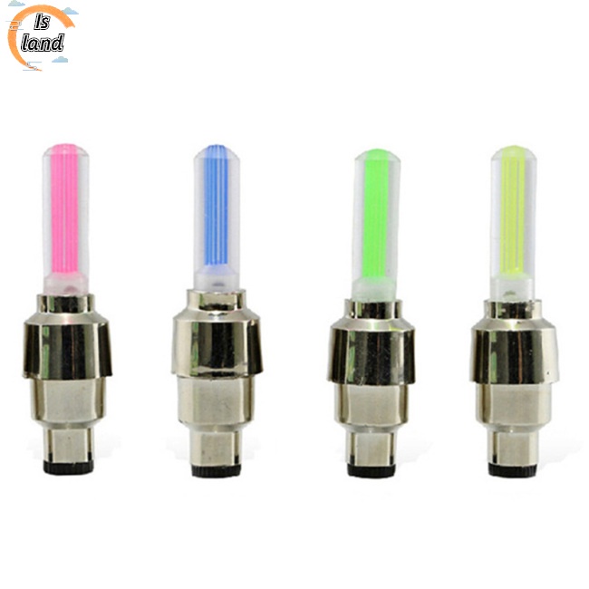 Nắp Van Bánh Xe Có Đèn LED Phát Sáng Dành Cho Xe Hơi Xe Đạp Xe Máy