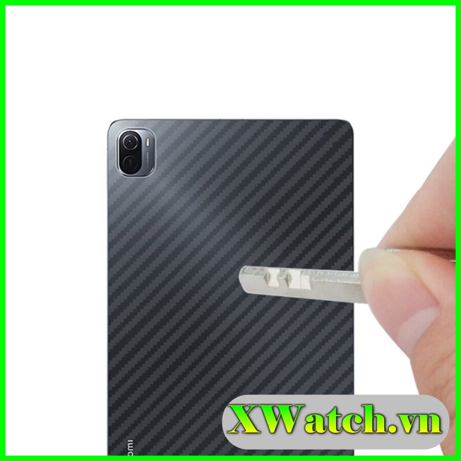 Dán carbon mặt lưng Xiaomi Pad 5 Mi pad 5 pro chống bám vân tay