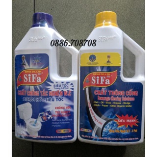 Nước thông cầu cống Sifa 1kg4(1 chai)