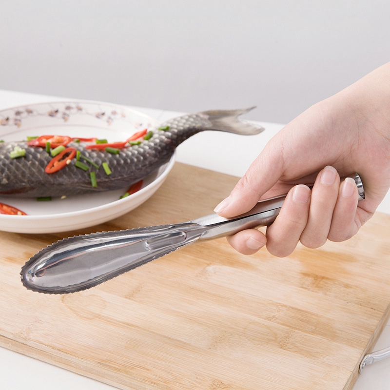 Dụng Cụ Đánh Vảy Cá Bằng Thép Không Gỉ HOUSEEKER