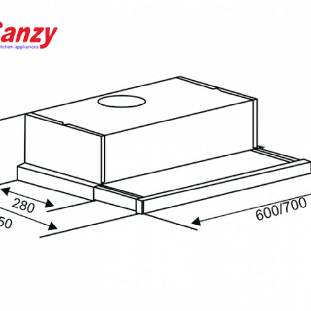 Máy Khử Mùi Âm Tủ CANZY CZ7002SYP