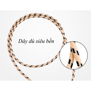 Cáp Sạc Dây Dù Chống Đứt 100cm Cao Cấp