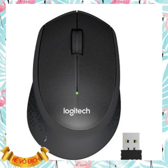 Chuột không dây M330 (Xả Kho) Chuột logitech giá rẻ với USB nhận tín hiệu 2.4GHz dùng trong nhà.CM5 .x