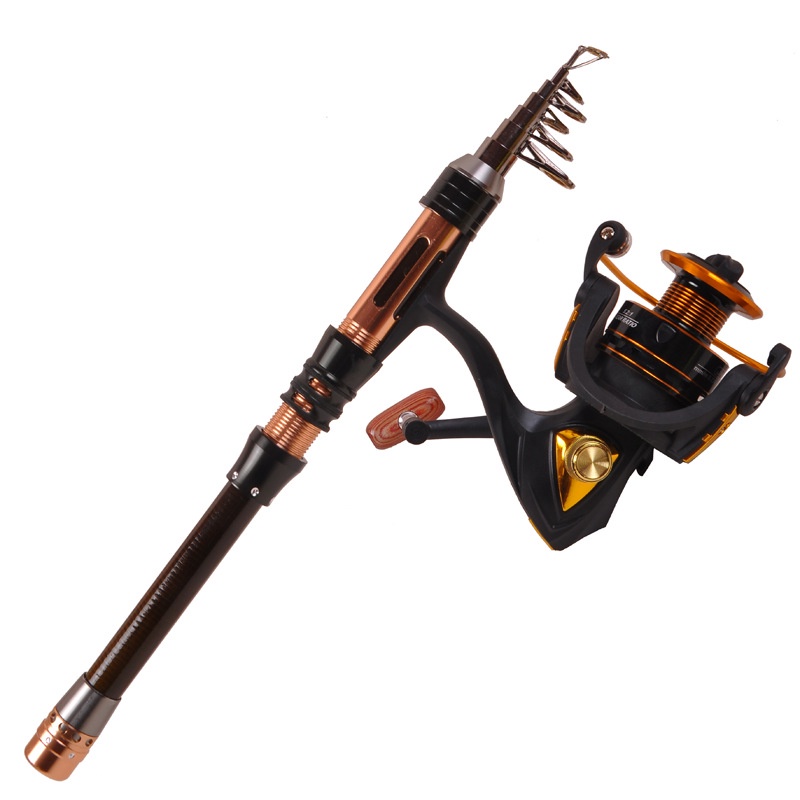 Cần Câu Cá Mini Siêu Ngắn Bằng Carbon Chất Lượng Cao Vật Dụng Câu Cá Chất Lượng Cao