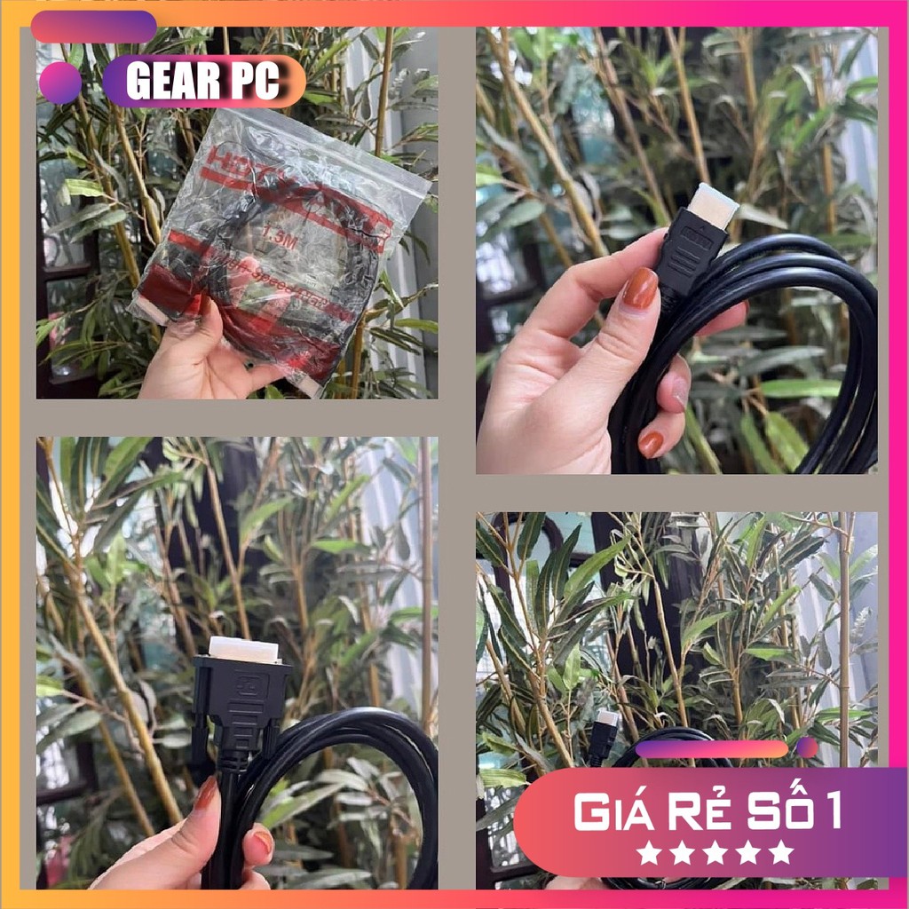 Dây cáp Displayport zin/ Cáp DP zin hàng bóc máy chuẩn hỗ trợ độ phân giải HD, Full HD, 2K, 4K - Máy Tính Báo Hồng