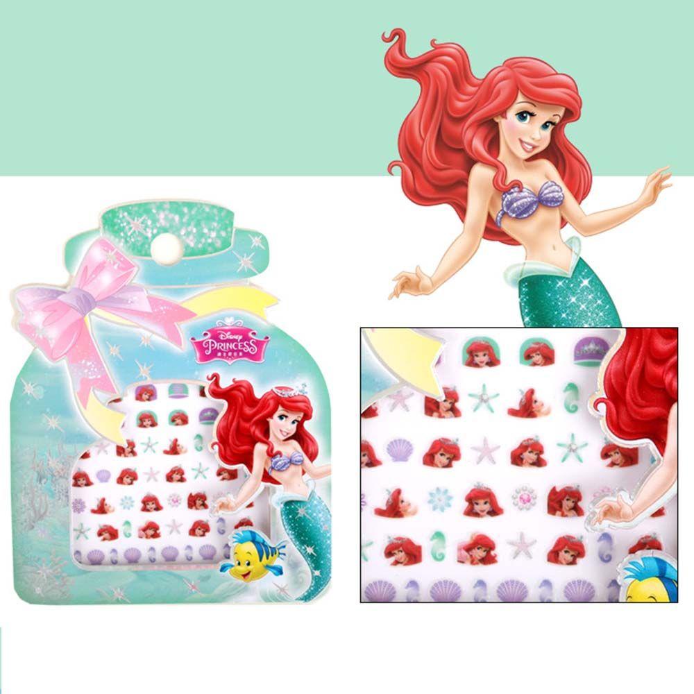 Miếng Dán Trang Trí Móng Tay Tự Dính Họa Tiết Hoạt Hình Mickey / Elsa / Sophia Xinh Xắn
