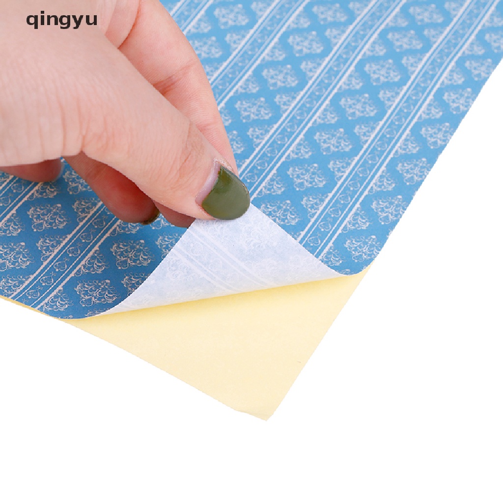 Giấy Dán Tường Mini Trang Trí Nhà Búp Bê Tỉ Lệ 1: 12