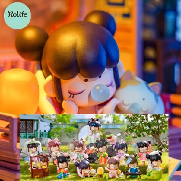 ★Hgtoys★ [] Búp Bê Rolife Nanci Kẹp Tóc Vàng Năm Mới Bí Ẩn Trang Trí Thời Thượng Quà