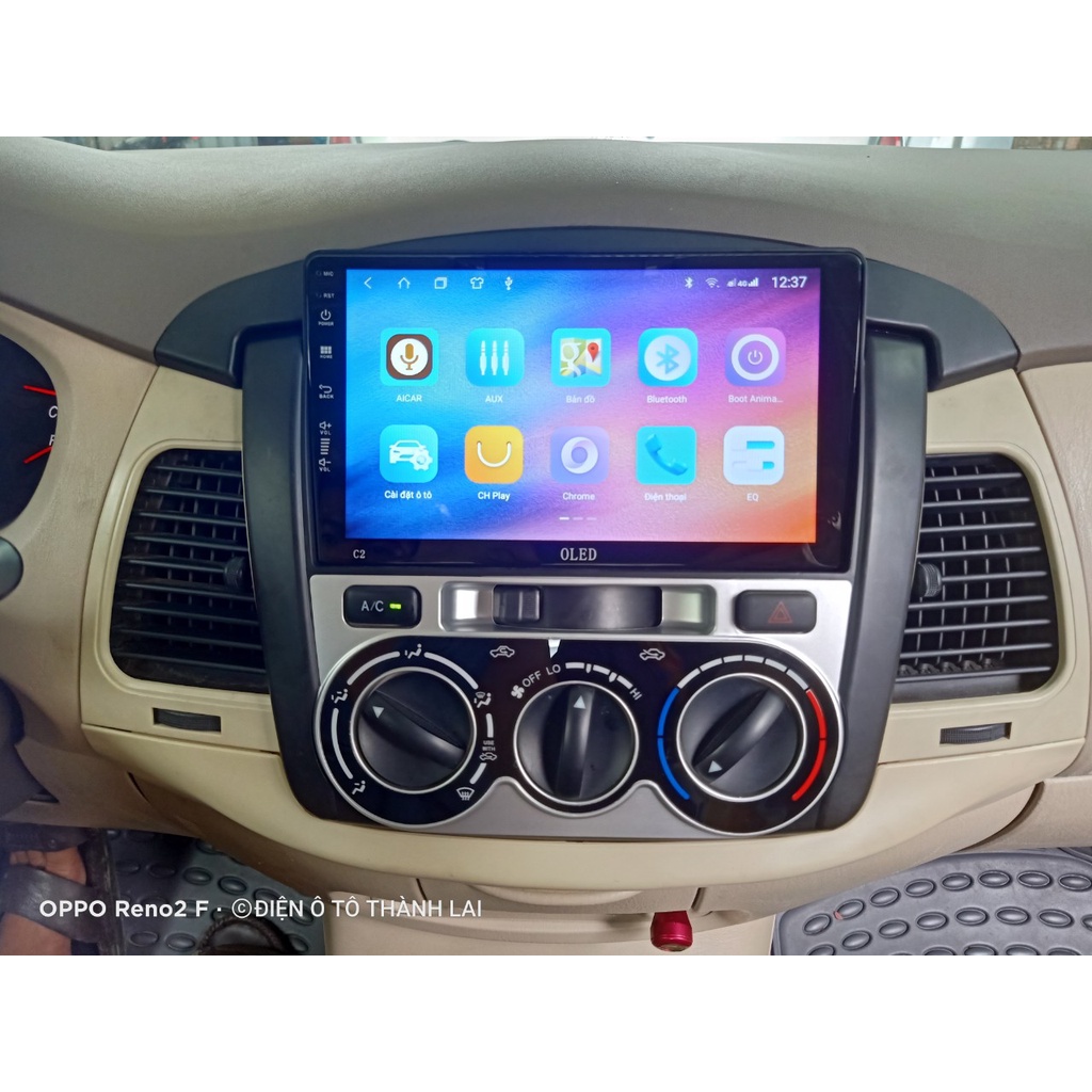 Màn android ô tô OLED C2 , Vietmaps S1, Navitel, Google maps. Tìm kiếm giọng nói OLED bản quyền