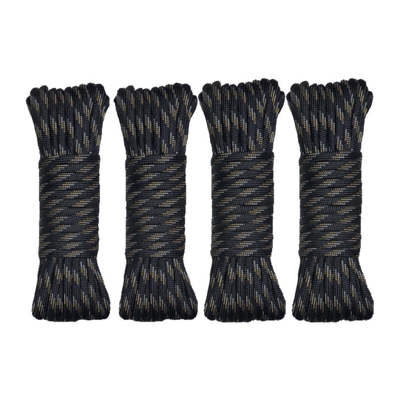 10 mét - Dây Dù 5mm spandex oval rất chắc nhưng êm tay dùng làm macrame, căng lều, thời trang, dây phơi