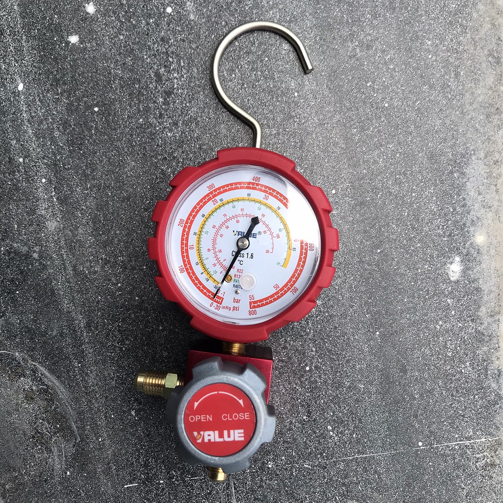 Đồng Hồ đo nạp Gas Đơn VALUE Model VMG-1-U-L; VMG-1-U-H