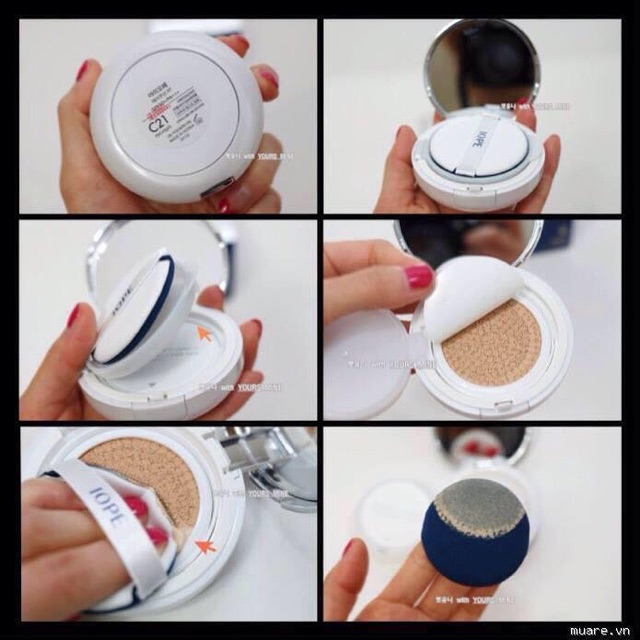 Phấn nước IOPE MATTE LONGWEAR CUSHION