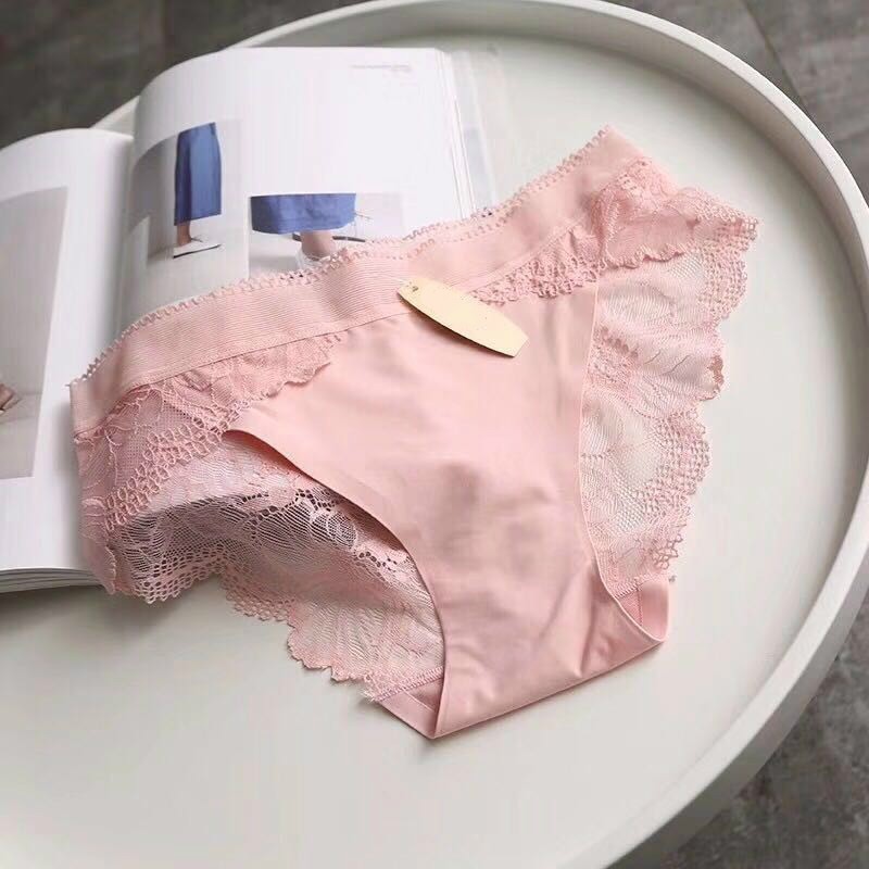 Quần lót nữ đúc su hoa pha ren thoáng mát mềm mịn hàng thái VICOTA QL06 | BigBuy360 - bigbuy360.vn