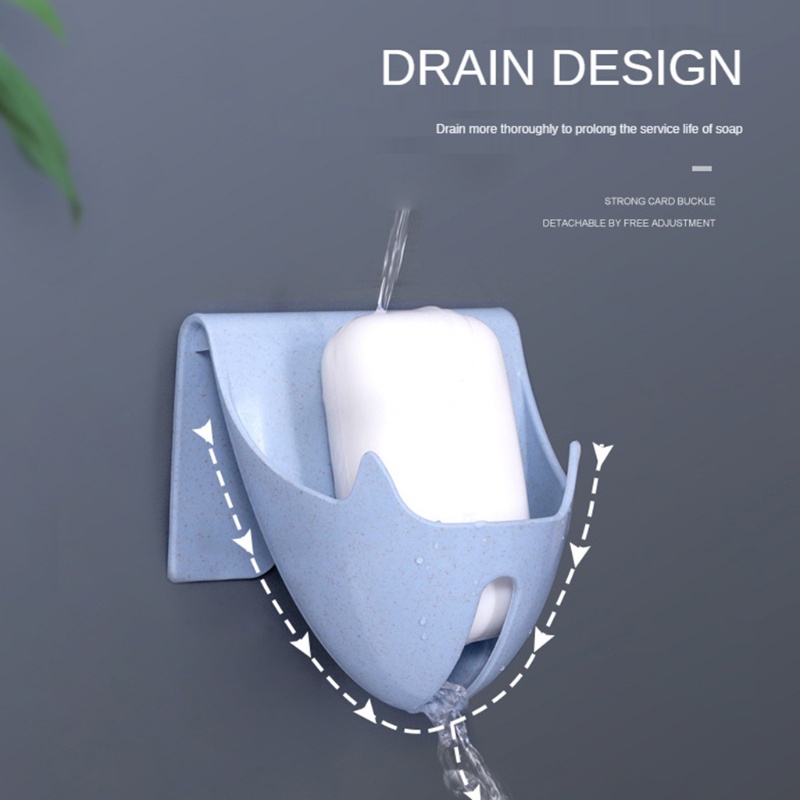 Giá Đỡ Xà Phòng Gắn Tường Chống Ẩm Tiện Dụng Cho Nhà Ở