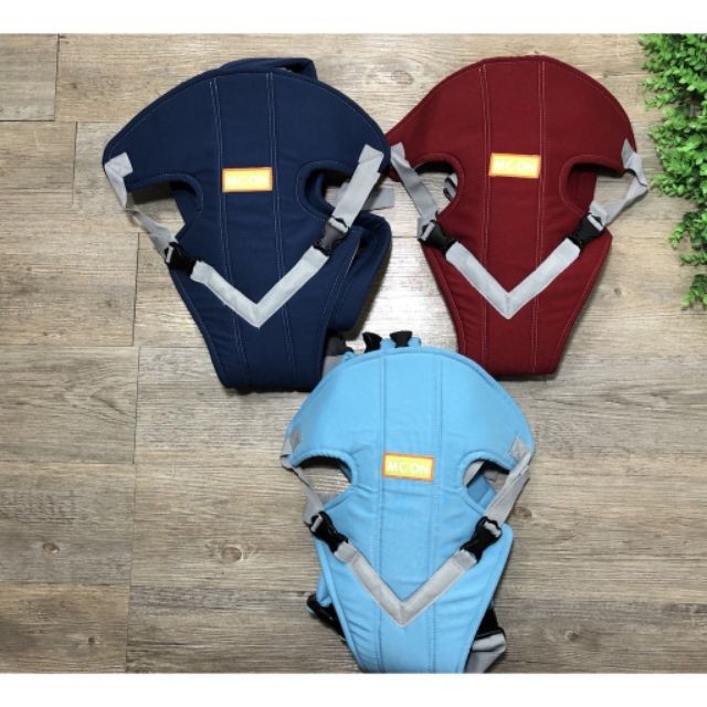 Địu 4 Tư Thế Cho Bé Baby carrier (chất liệu 100% cotton, tạo cảm giác thoải mái, mềm mại)