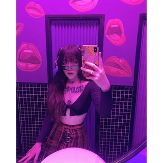 Áo croptop cột dây Jessie