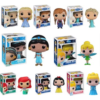 Funko POP Beauty and the Beast / Frozen / Đèn thần Aladdin / Phiên bản Cinderella Q Hình công chúa / Búp bê / Đồ trang trí / Model 8 Nhân vật chính Disney