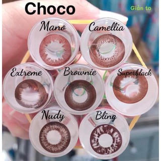 Lens Nâu Choco tự nhiên hot 2020