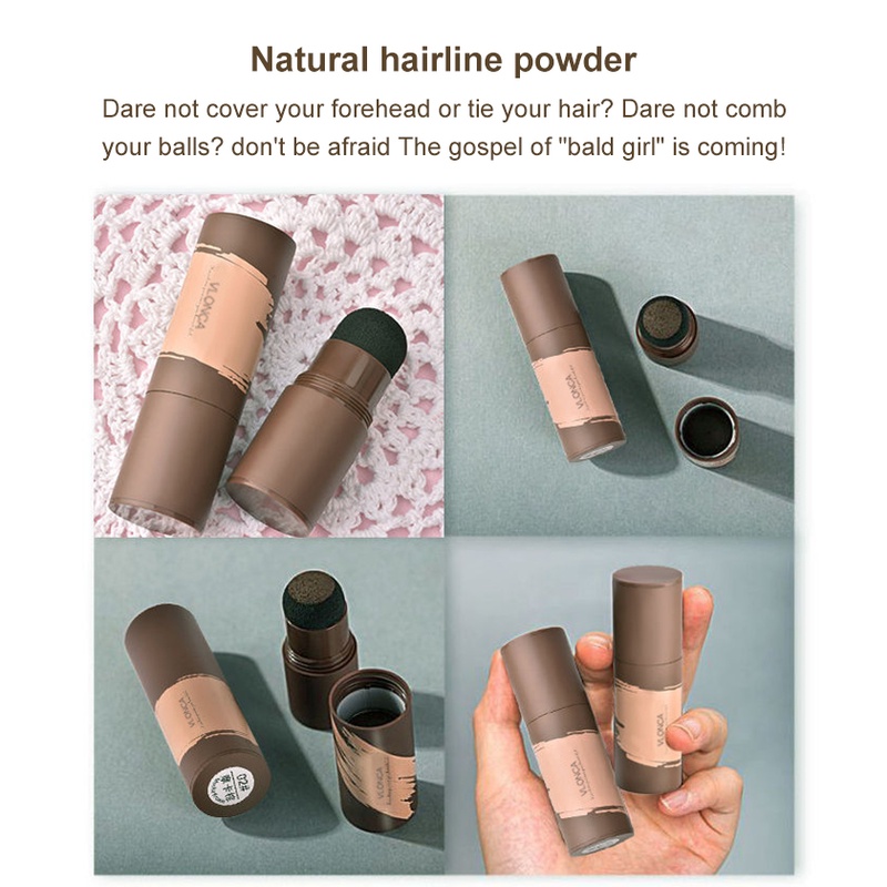 Còn Hàng Vlonca Phấn Tạo Nếp Chân Tóc Tự Nhiên Phấn Tạo Nếp Cho Trán Thay Thế Màu Tự Nhiên Và Bổ Sung Thanh Toán Khi Nhận Hàng