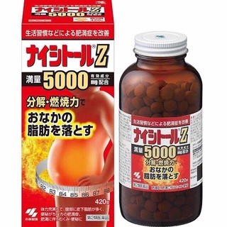 Viên uống giảm mỡ bụng hiệu quả Kobayashi Z5000 Nhật bản