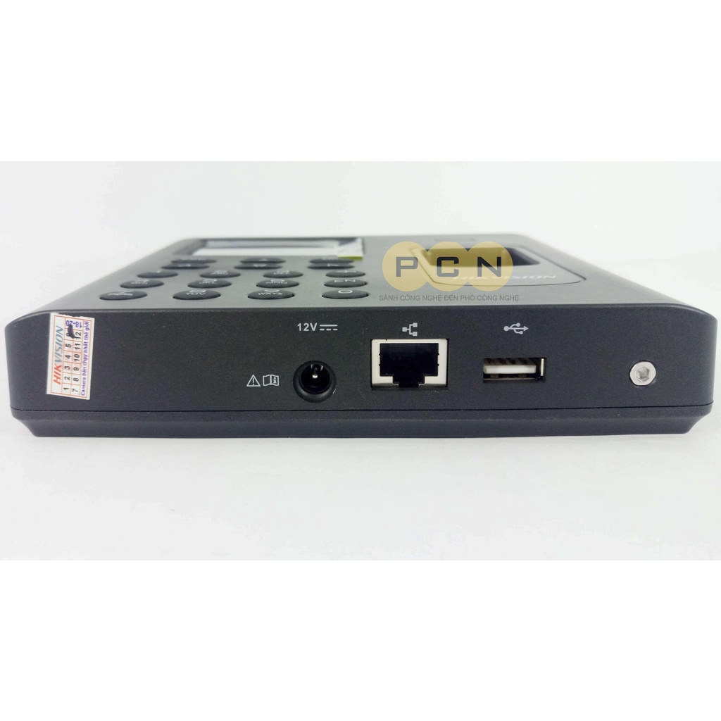 Máy chấm công vân tay Hikvision DS-K1A802AMF, kết nối Wifi