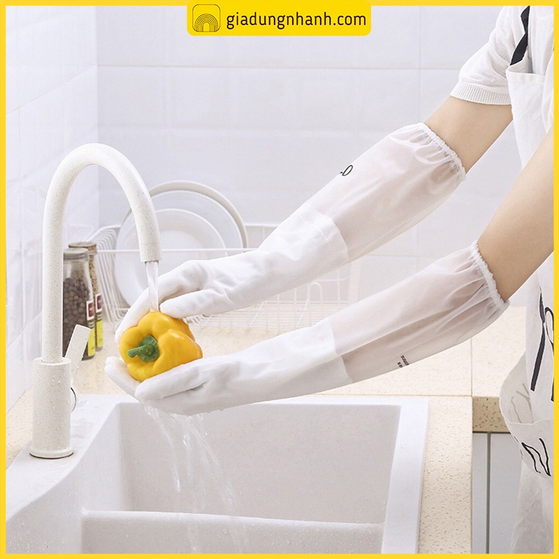 [VIP] Bao Tay Rửa Chén Cao Su Hình Hươu Siêu Dai