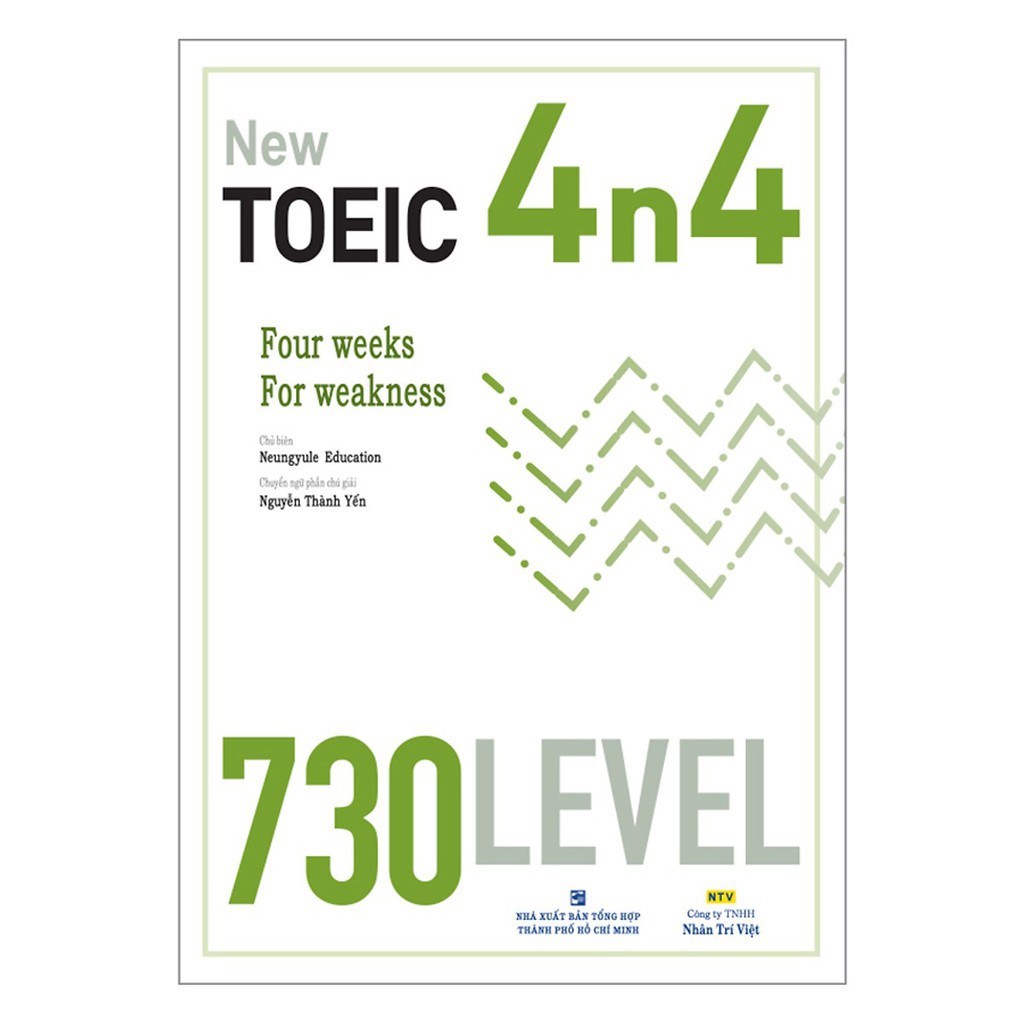 Sách - New TOEIC 4n4 - 730 Level (Kèm CD)