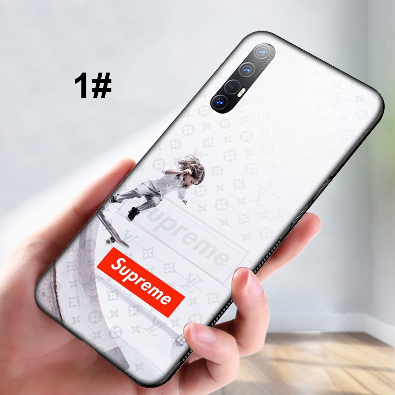 Ốp Lưng Mềm In Chữ Supreme Cá Tính Cho Oppo A3S A5 A37 Neo 9 A39 A57 A5S A7 A59 F1S A77 F3 A83 A1 F5 A73 F7 F9 Pro A7X