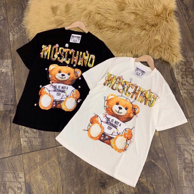 Áo phông gấu Moschino