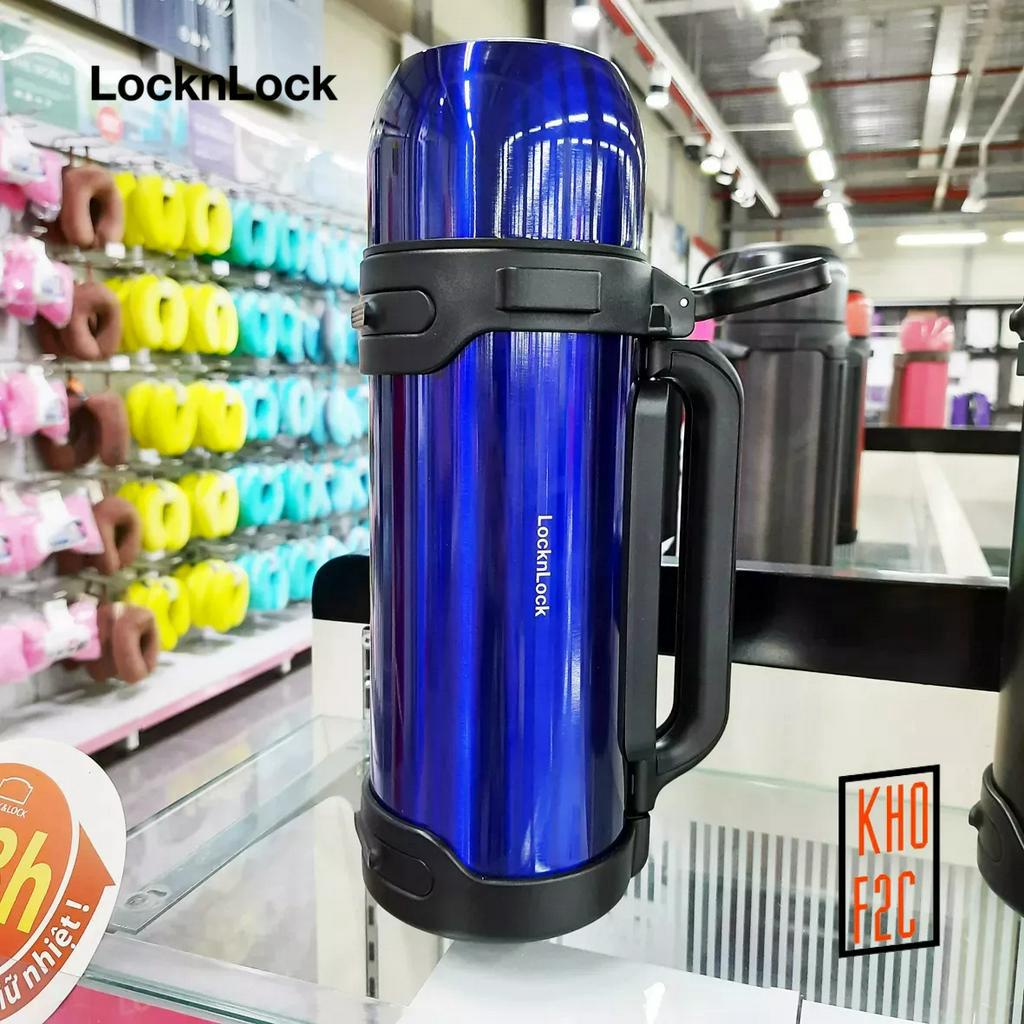 [Lock&Lock] Bình giữ nhiệt LocknLock Easy Take Hot Tank 1.8L LHC1477 (màu xanh)