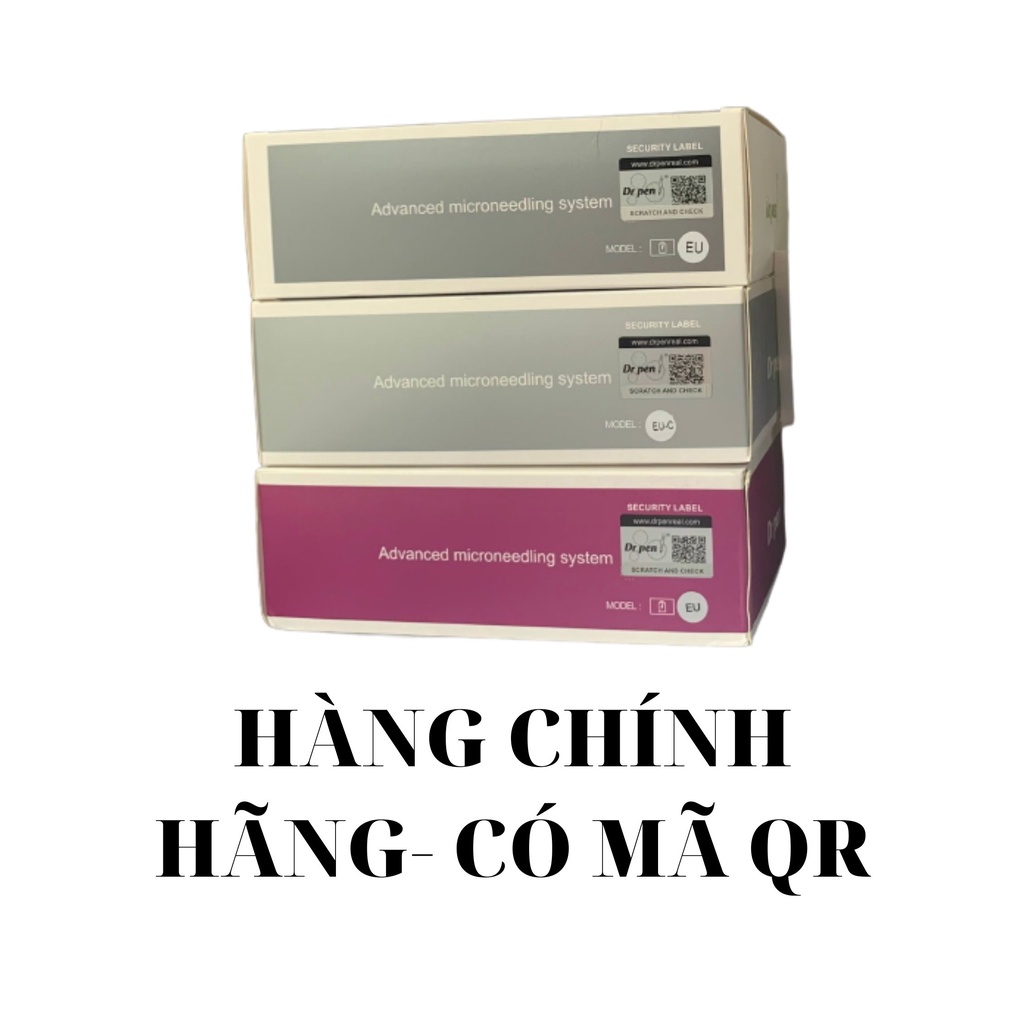 Máy Cấy Tảo Dr Pen Phi Kim Tảo Nano Cấy Phấn Trắng Da Máy Pen Tích Điện Loại Tốt Chính Hãng