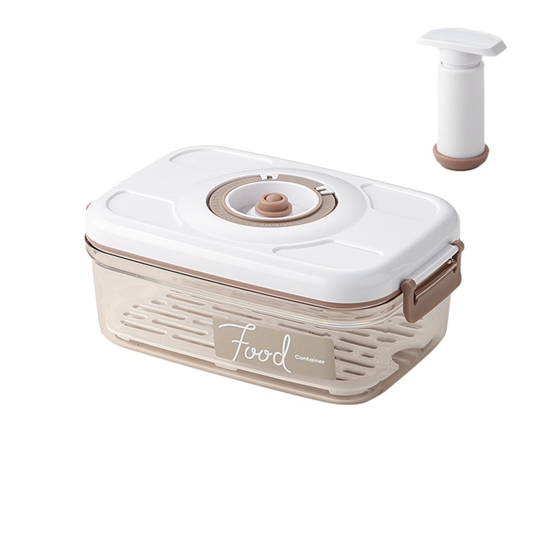Hộp Đựng Thực Phẩm Có Vòi Bơm 1200 2100 2700 4600ml