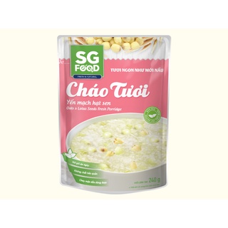 Cháo tươi yến mạch hạt sen 240g