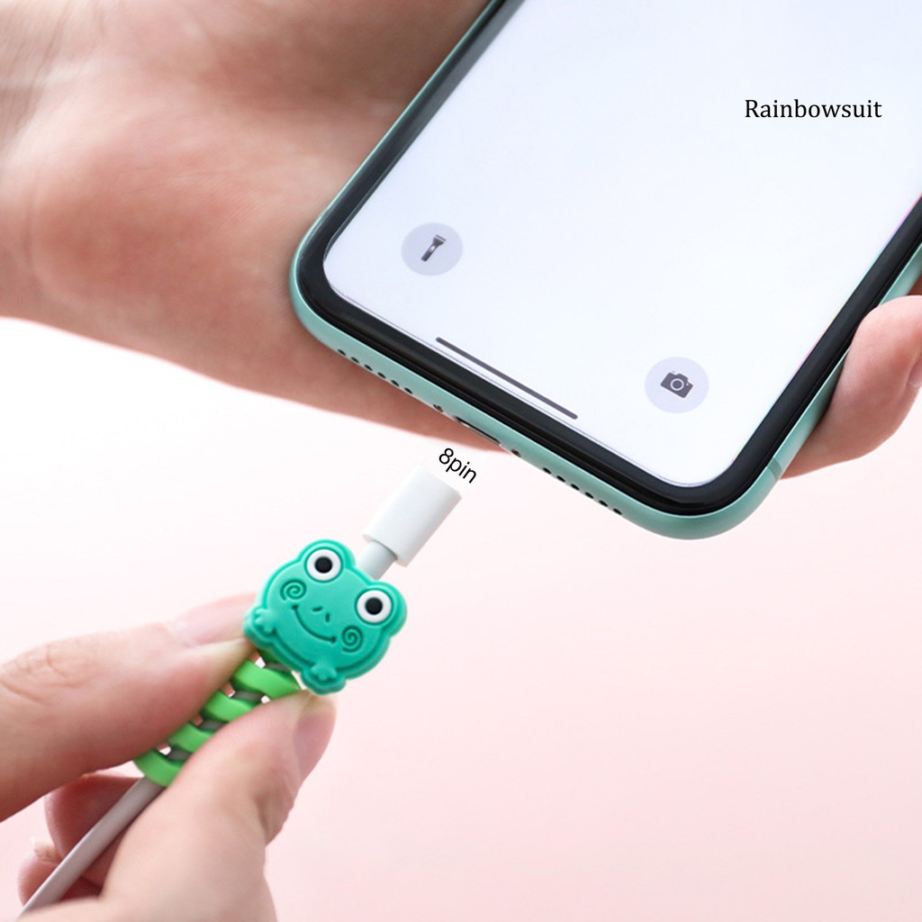 Set 2 phụ kiện bảo vệ đầu dây cáp sạc tiện lợi chất lượng cao