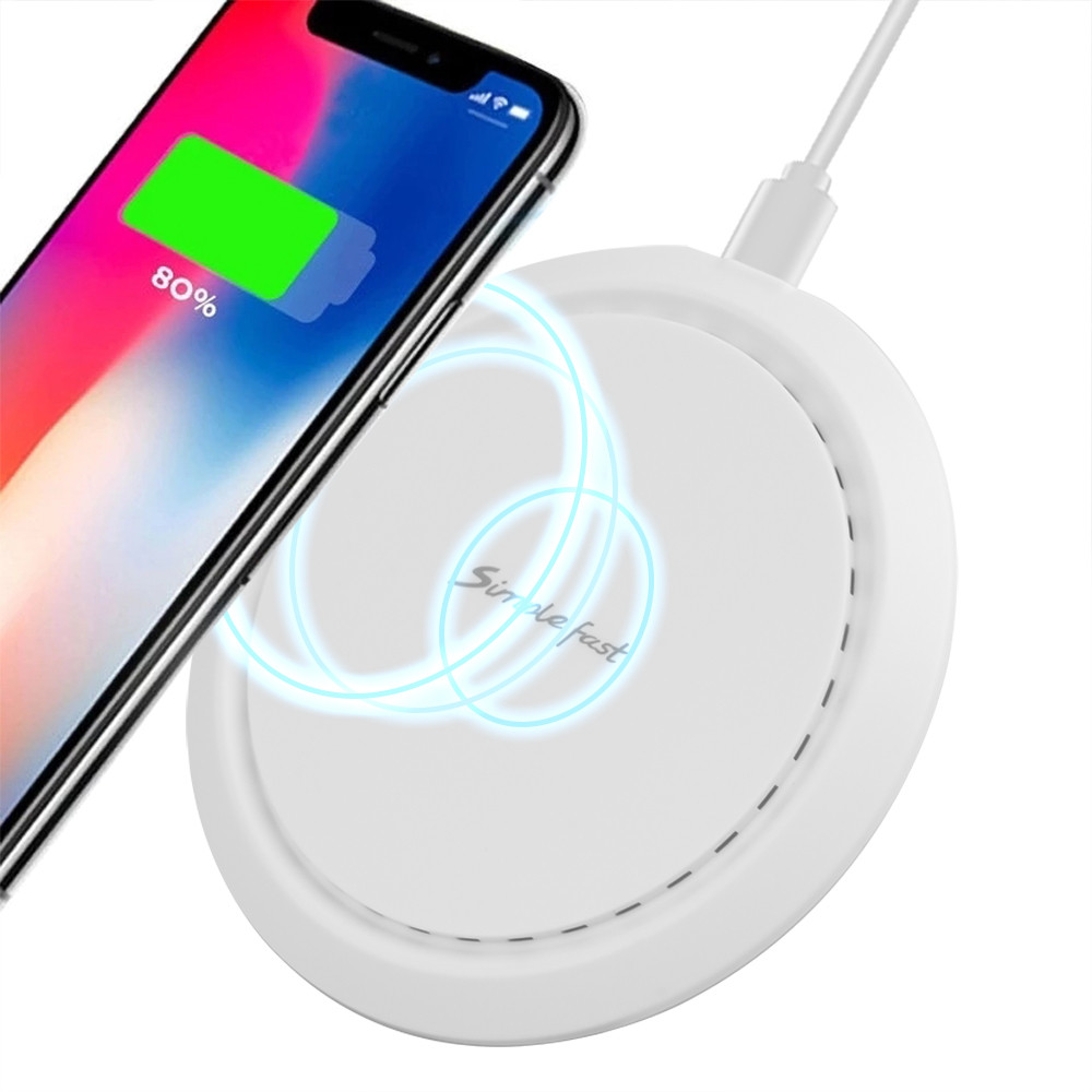 Đế Sạc Nhanh Không Dây 10w Cho Iphone 8 X Xs Max