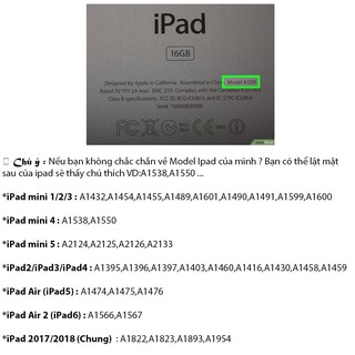 [Mã ELFLASH3 hoàn 10K xu đơn 20K] Bao Da Ipad Hình Vân Đá