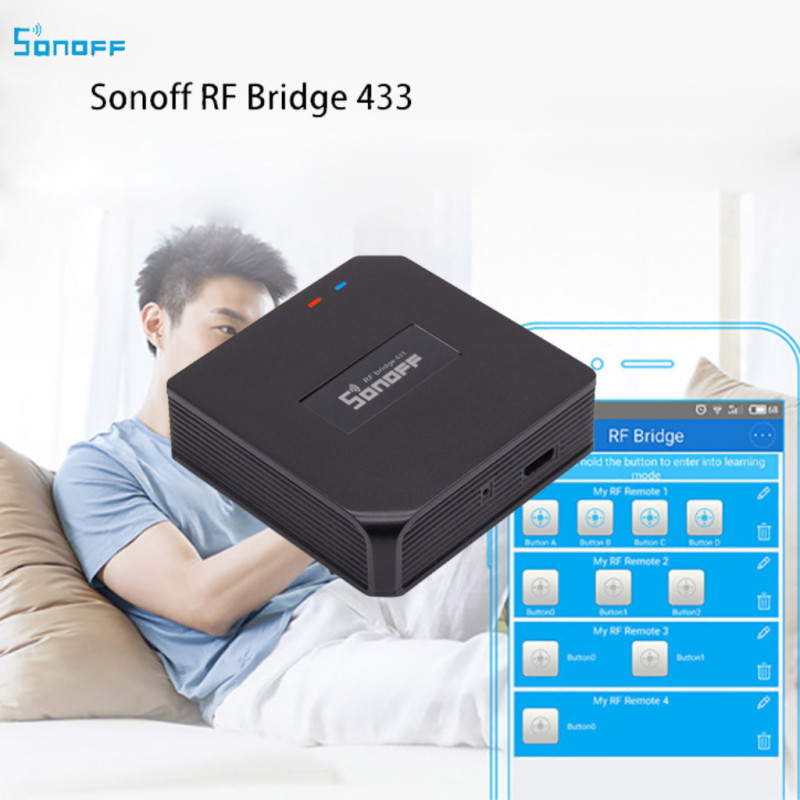 Sonoff Công Tắc Điều Khiển Từ Xa Thông Minh Wifi 433 Mhz | BigBuy360 - bigbuy360.vn