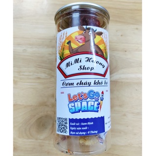 300g Cơm cháy lắc khô bò hộp pet