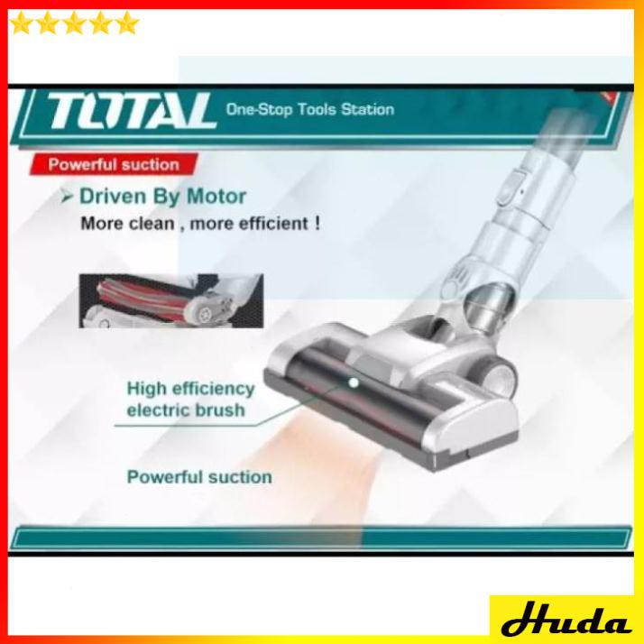 TVCH22091 Máy hút bụi dùng pin 22.2V ( 120w) Total uio