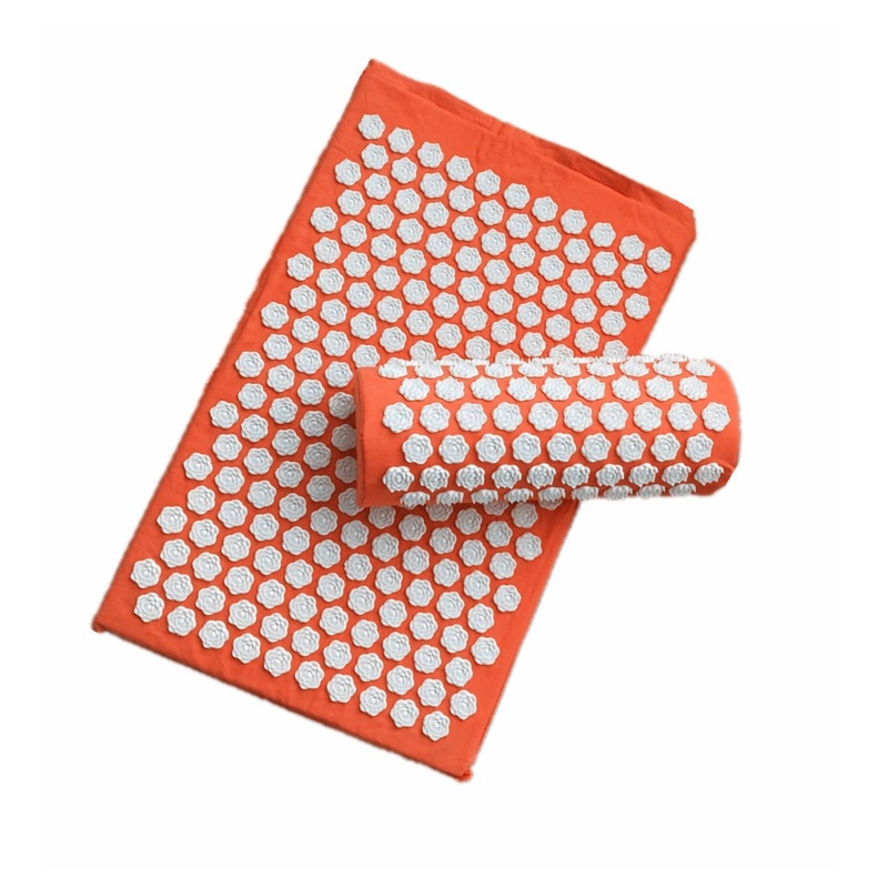 Qq * Thảm Bấm Huyệt Cơ Thể Kèm Gối Bấm Huyệt | Thảm Giảm Đau Lưng Và Cổ Tiện Dụng Chất Lượng Cao