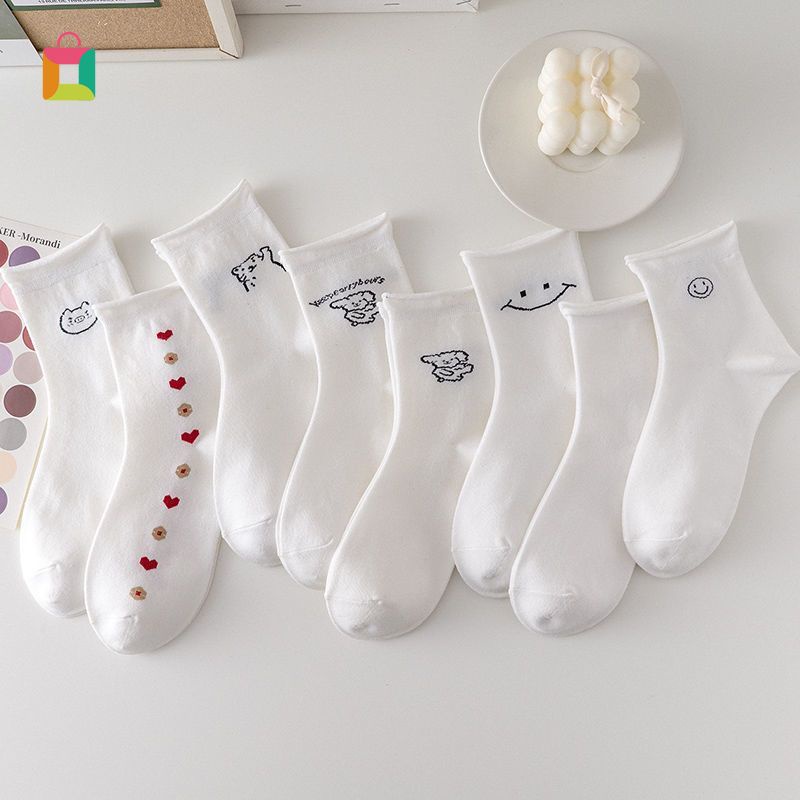 Đôi vớ họa tiết hoạt hình xinh xắn dành cho nam và nữ