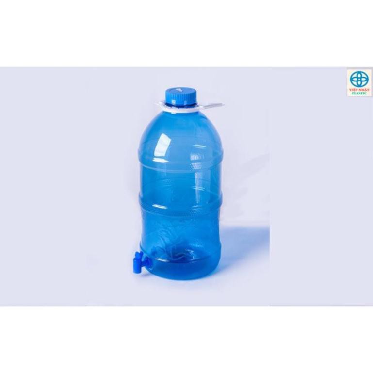 Bình Gallon Việt Nhật 7,5 lít, 18 lít, 20 lít - Bình Nước Nhựa Việt Nhật - Bình gallon 20 lít Có Vòi Rót