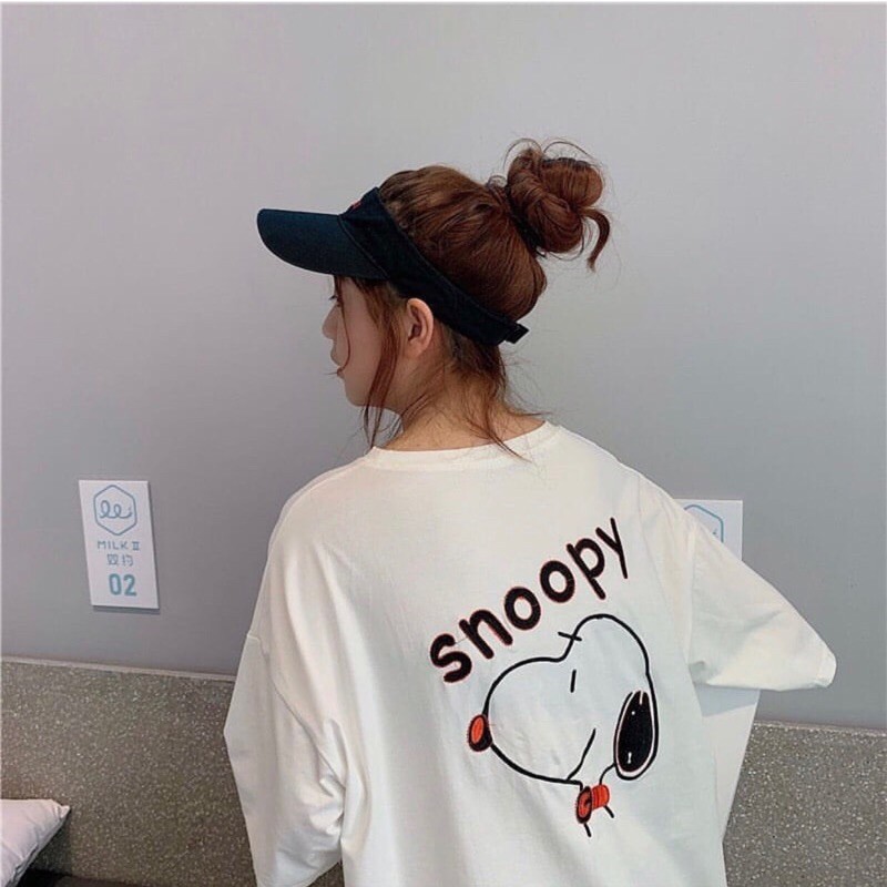 Áo phông Snoopy FREESHIP?Áo thun hot hit lên dáng siêu xinh [ao chữ
