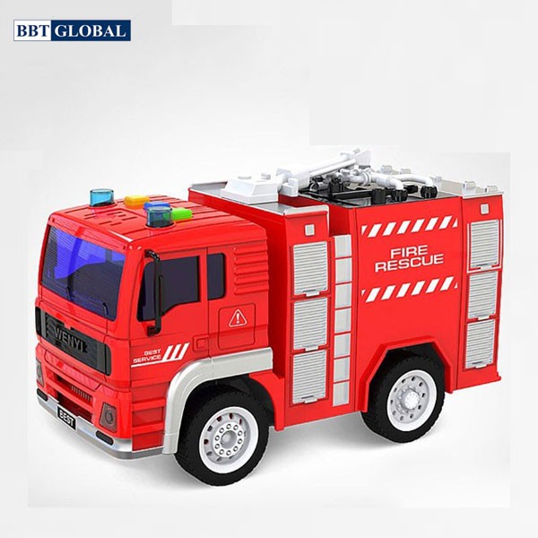 Mô hình đồ chơi xe cứu hỏa có đèn và nhạc mẫu mới WY550