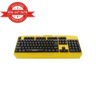 Bàn phím ENSOHO E-104 R/Y/F (Đen/Đỏ/Vàng/Cam)-Giao Màu Ngẫu Nhiên