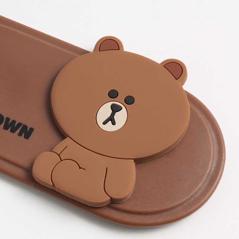 LINE FRIENDS Móc Treo Dù Gắn Sau Ghế Xe Hơi Thiết Kế Dễ Thương Đa Năng Tiện Dụng