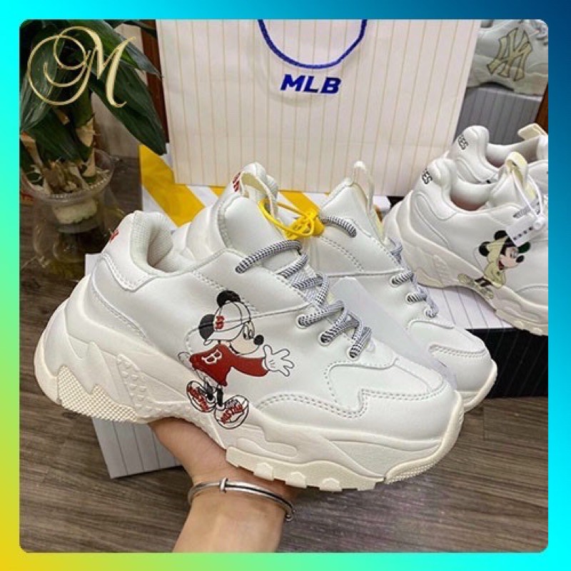 [Hot trend - Bản in ] Giày thể thao sneakers nam nữ mickey đỏ - bản chuột đỏ in 3d 11