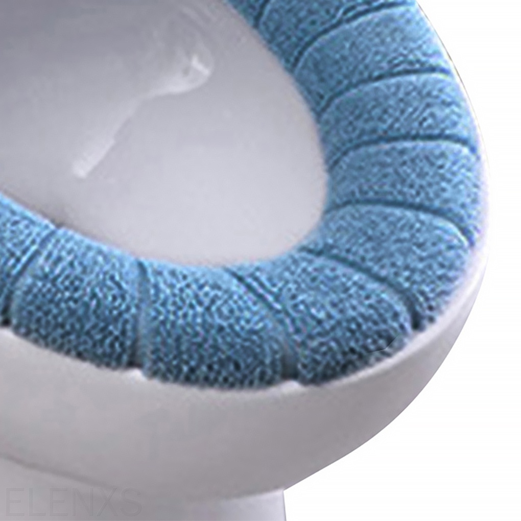 Vỏ bọc lót bồn cầu mềm mại ấm áp co giãn giặt sạch được tiện lợi