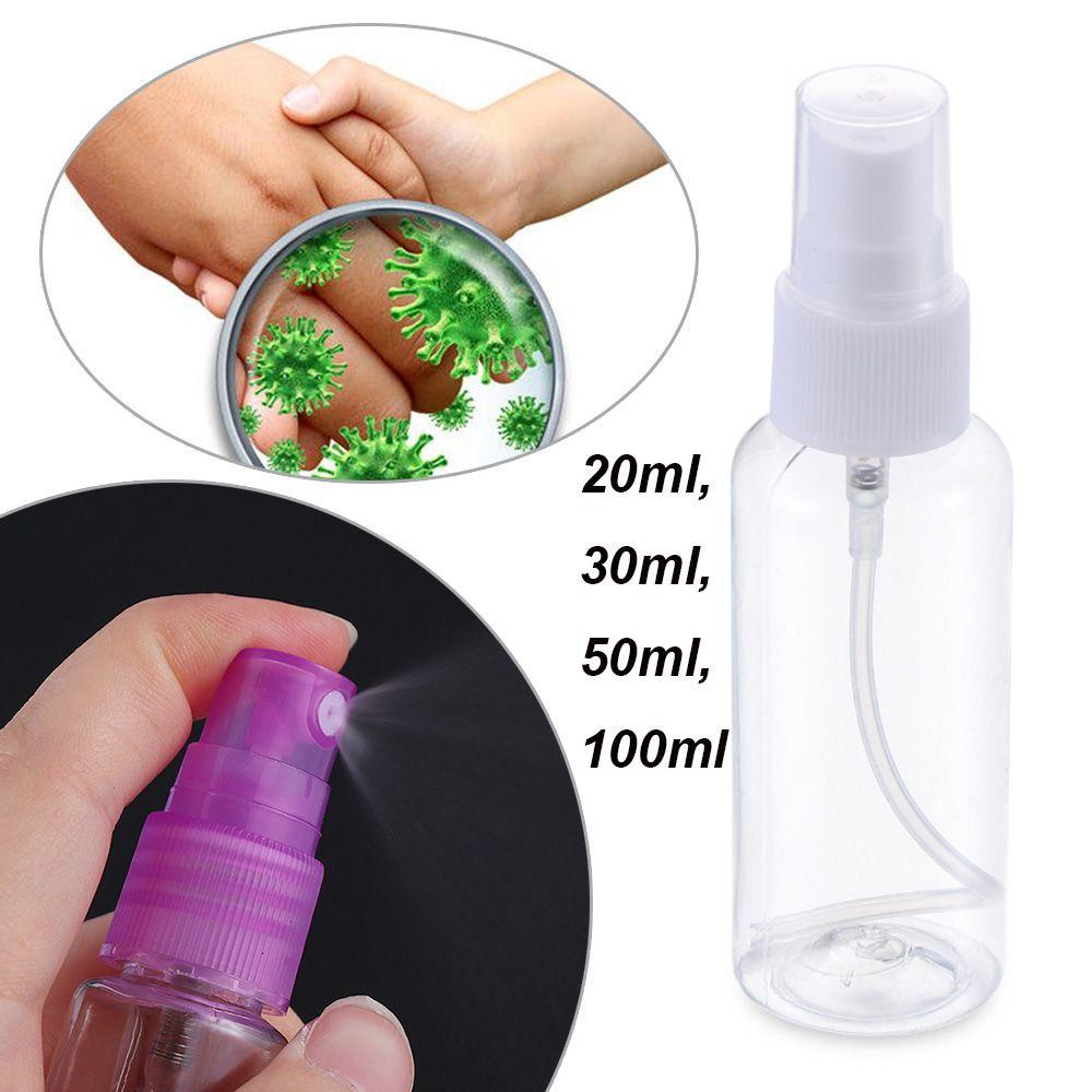 Set 5 Chai Rỗng Dạng Xịt (Màu Sắc Ngẫu Nhiên) Dùng Để Đựng Dung Dịch Khử Trùng Khi Đi Du Lịch