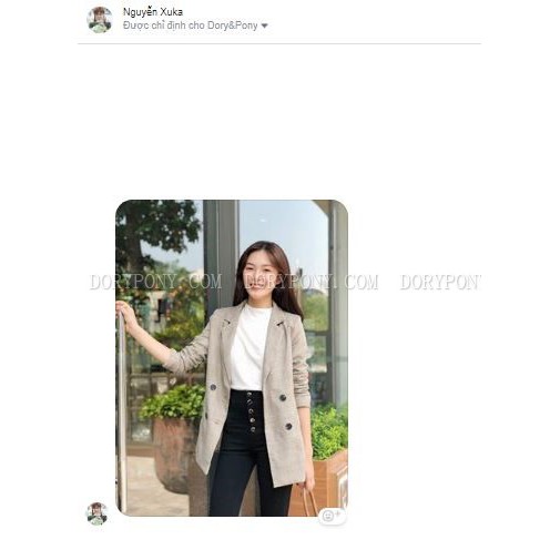 [Best seller] Áo Khoác VEST CARO KOREAN STYLE – AK017 DORYPONY (Giá HOT) | BigBuy360 - bigbuy360.vn